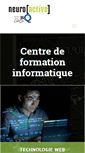 Mobile Screenshot of neuroactive.fr